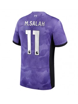 Moški Nogometna dresi replika Liverpool Mohamed Salah #11 Tretji 2023-24 Kratek rokav